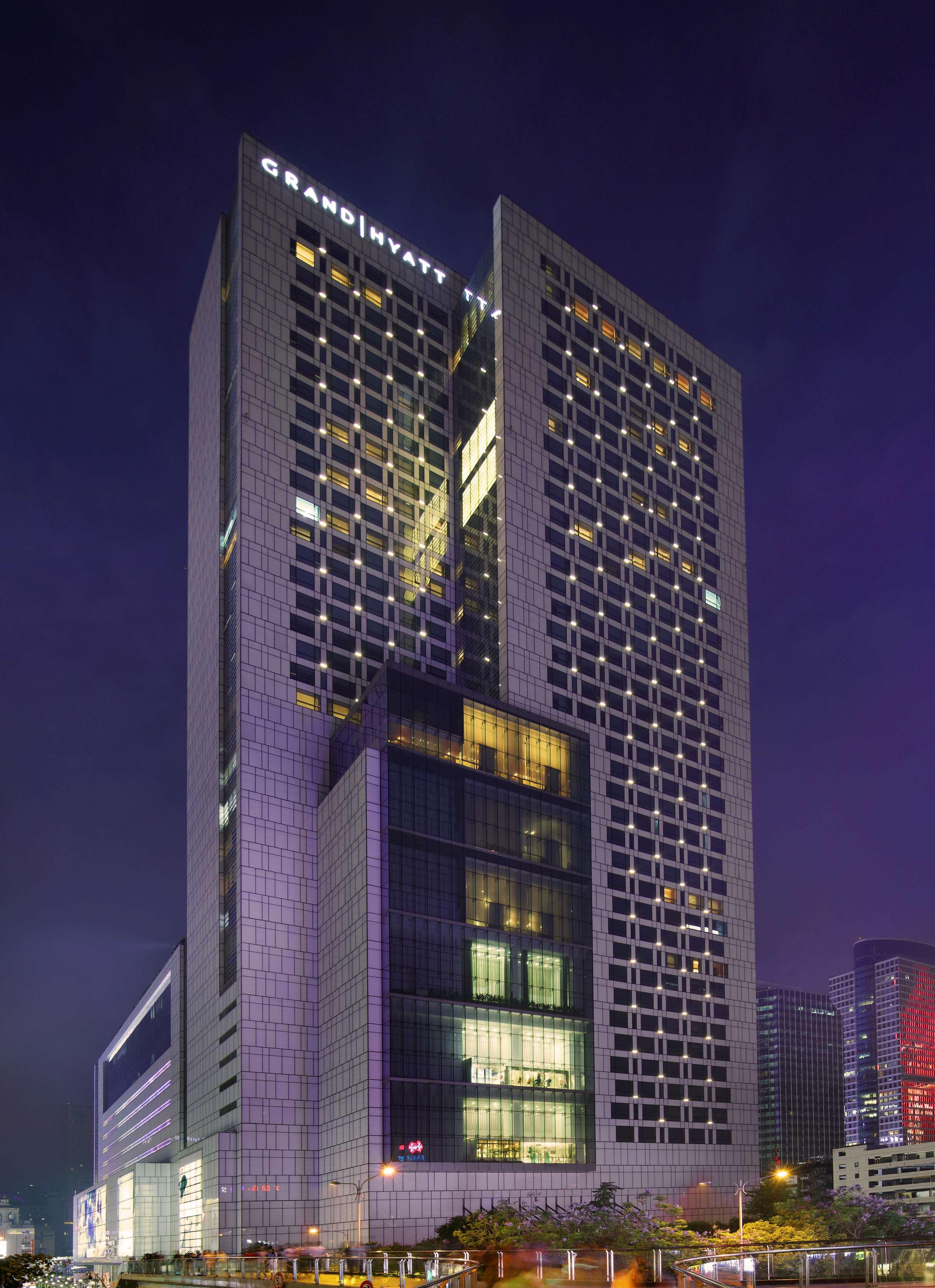 Grand Hyatt Chengdu Hotell Exteriör bild